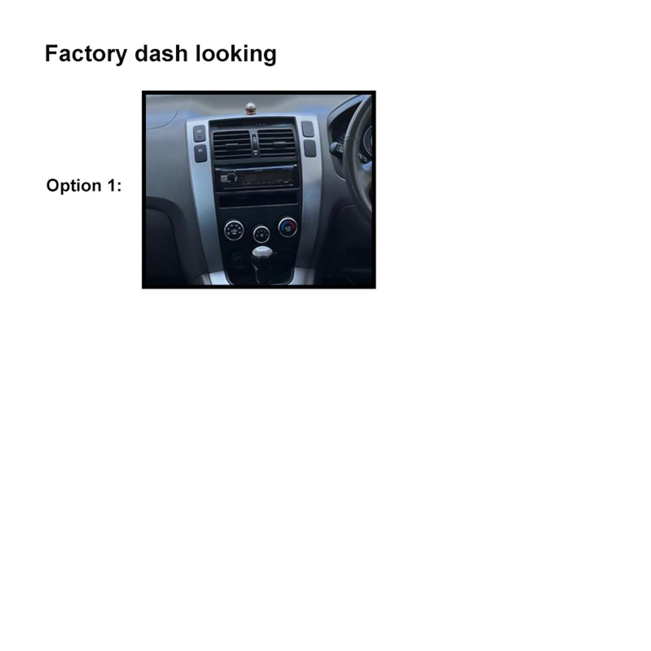 10” Apple Carplay & Android Auto Upgrade Head Unit For Hyundai Tucson 2004-2009