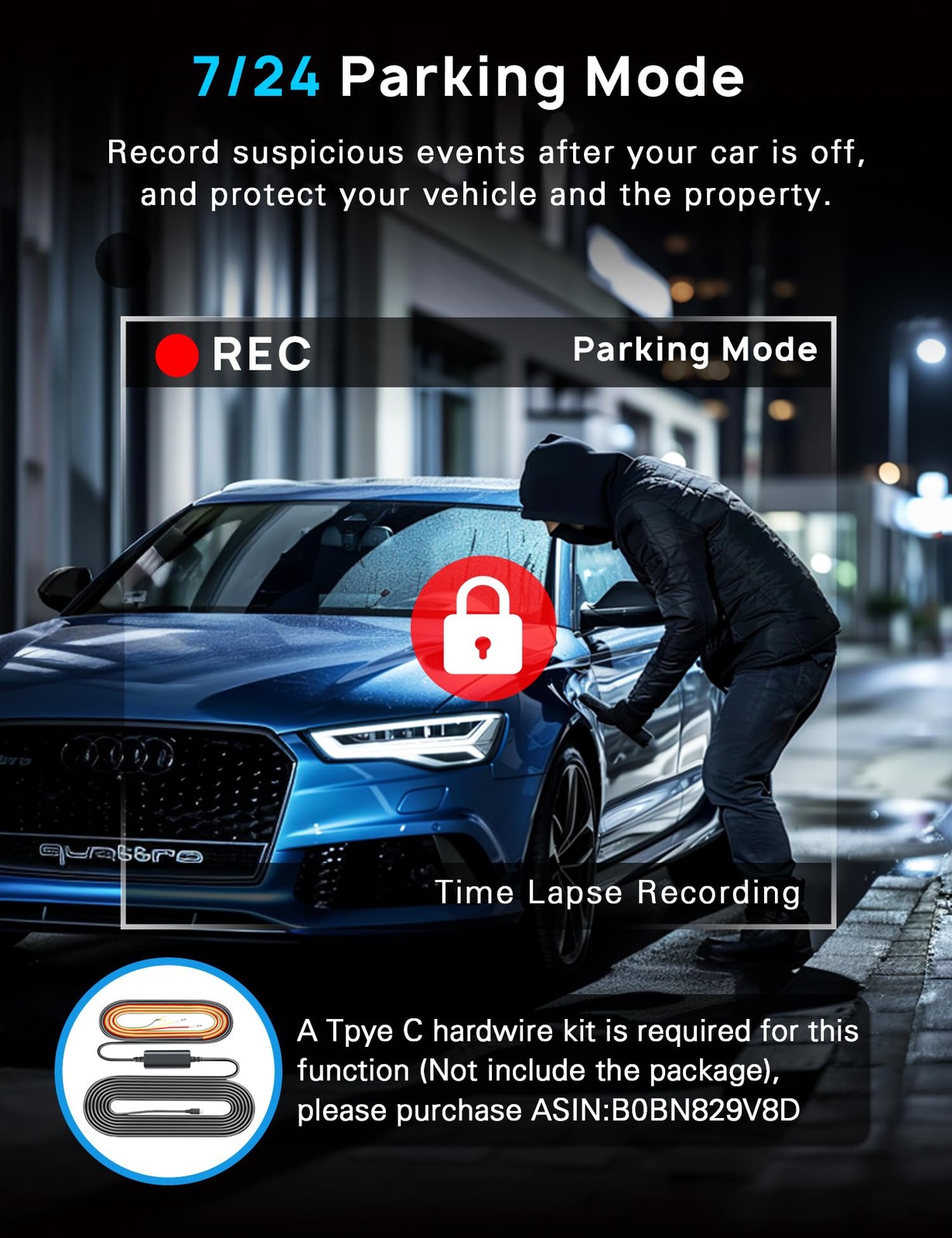 Navycrest 4K Dash Cam Front and Rear, Built-in 5G WiFi, Dash Camera for Cars …