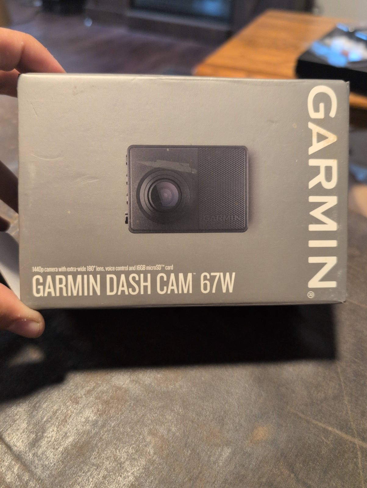 Garmin Dash Cam 67W – Black (010-02505-05)