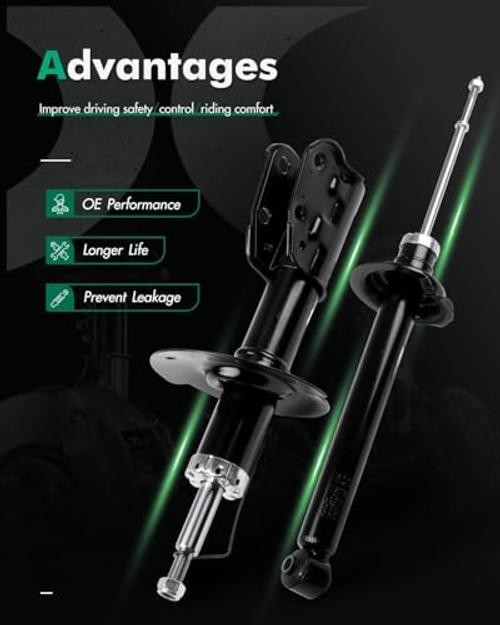Front Rear Shocks 4pcs for Chevy Cavalier shock absorbers | Front Rear (L/R),