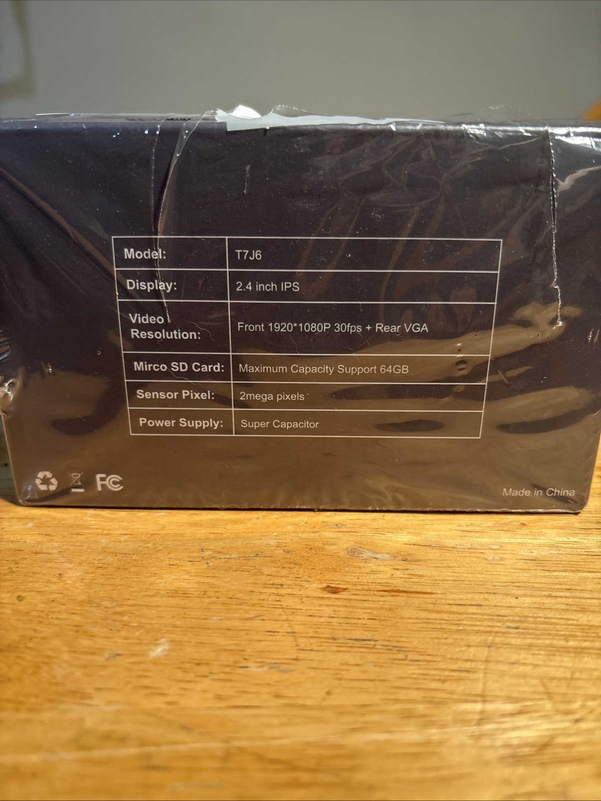 Dual Dash Camera 1080p HD