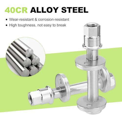 Rear Toe Link Alignment Bolts Kit, 06508486AA Compatible with Chrysler 200 11