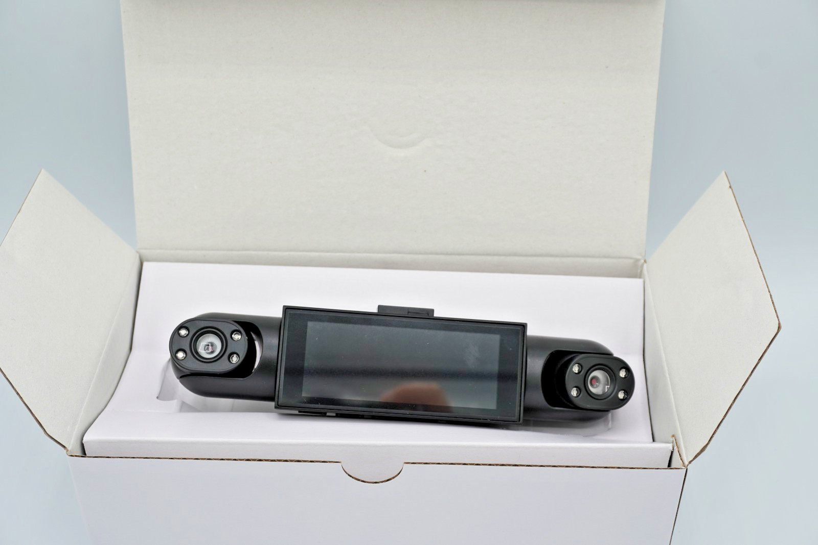 HD 1080P 4-Channel 360° Dash Cam Front & Rear Camera Car Recorder with 32GB