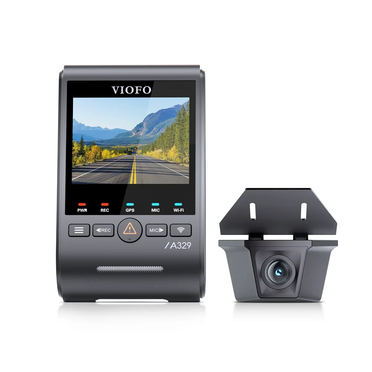 VIOFO A329SW 2CH 4K 60FPS+2K Waterproof Rear Camera