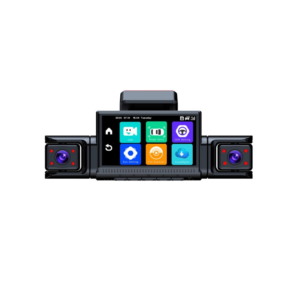 3in Dash Cam Touch Screen Car DVR Video Recorder Night Vision Parking Monitor