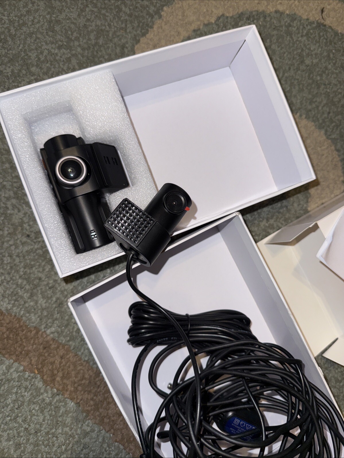 4K Dash Cam Front and Rear, Built-in WiFi GPS, UHD 2160P Night Vision 24H Parkg