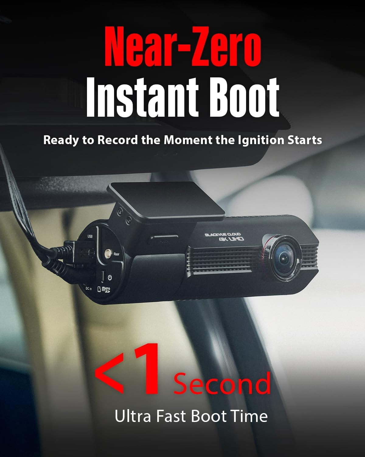 Elite 10, 4K Dash Cam Front with HDR, STARVIS 2 Sensor, Free 64GB Micro SD Card