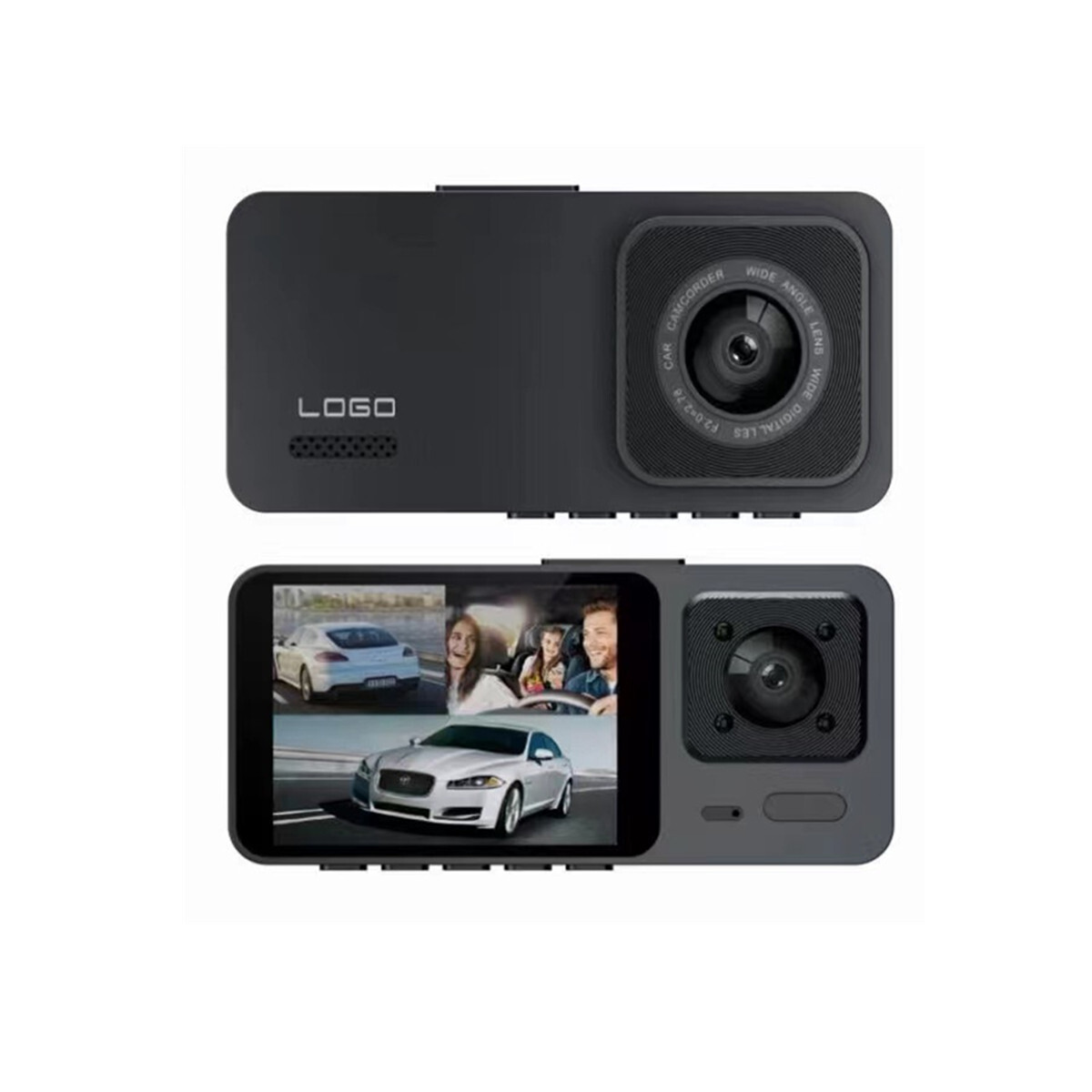 Dual Lens WiFi Dash Cam Car DVR Camera Recorder Video Mini Registrator Camcorder