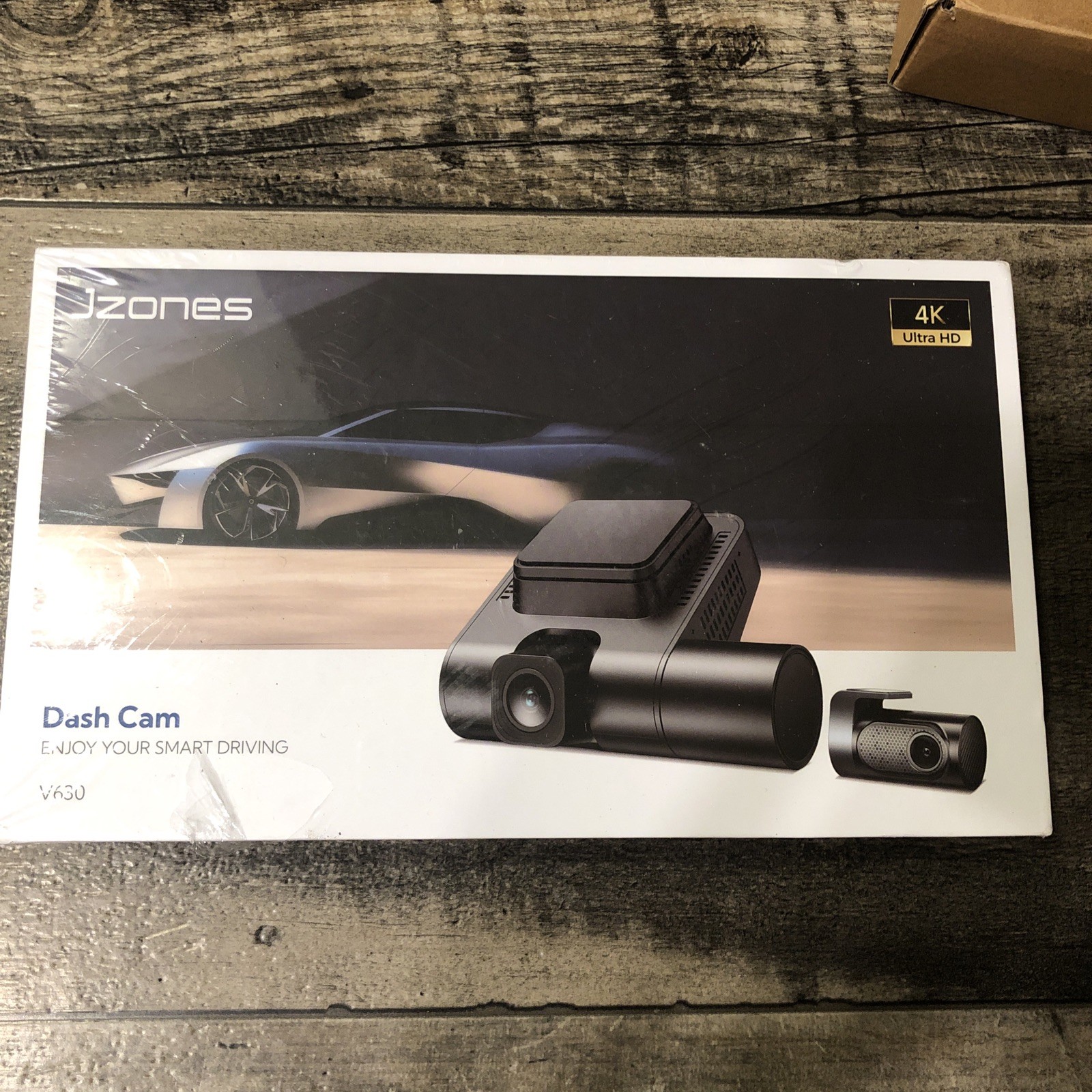 Jzones V630 3-Channel 4K Dash Cam for Cars with STARVIS 2 HDR Night Vision