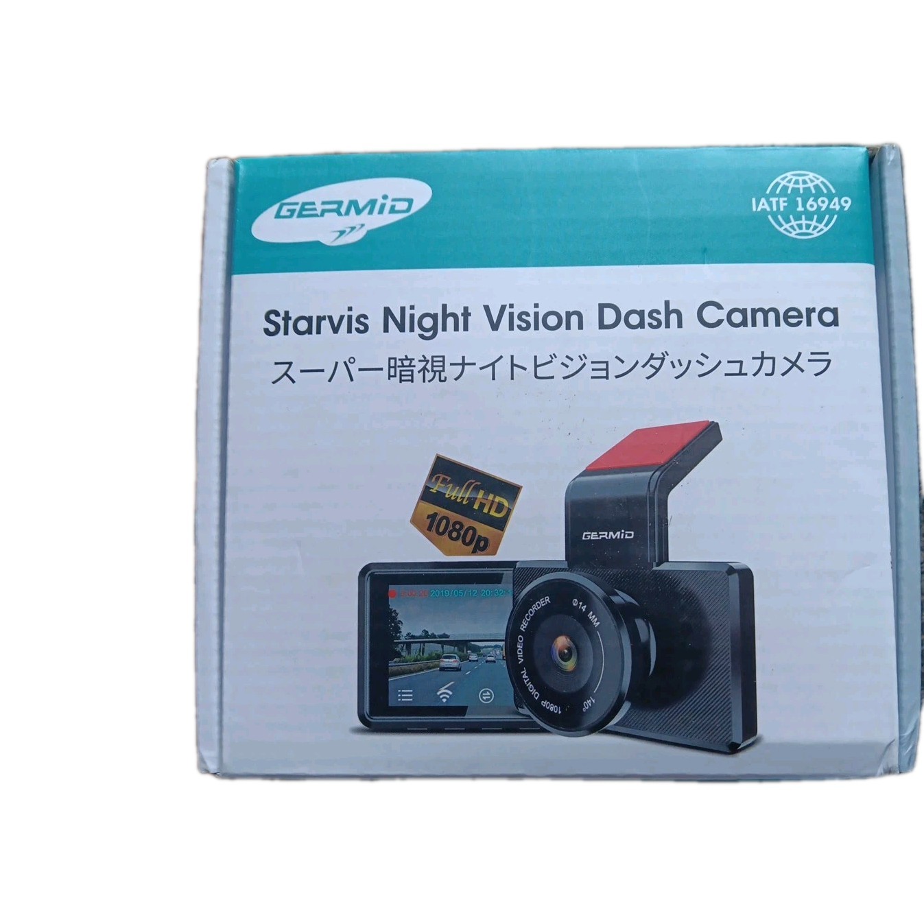 Germid Starvis Night Vision Dash Camera Full HD 1080p Wifi Parking Monitor….