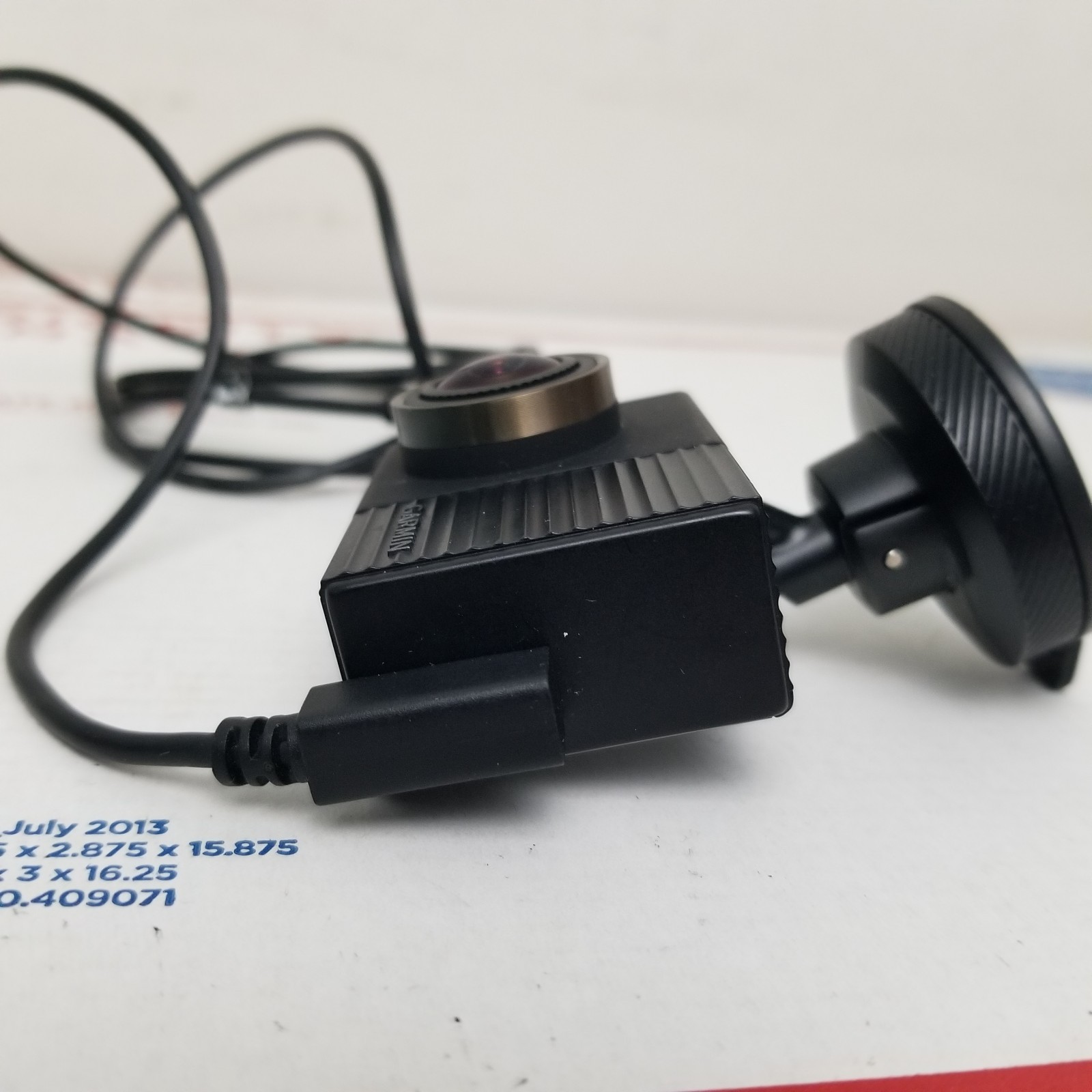 Garmin Dash Cam 66W with Cord SD Card Car Mount Cord Camera Tested Working