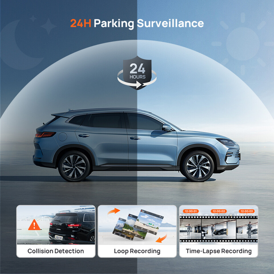 70mai M310 Car Dash Cam 2K HD APP Video Recording Camera Smart Dashcam DVR AU