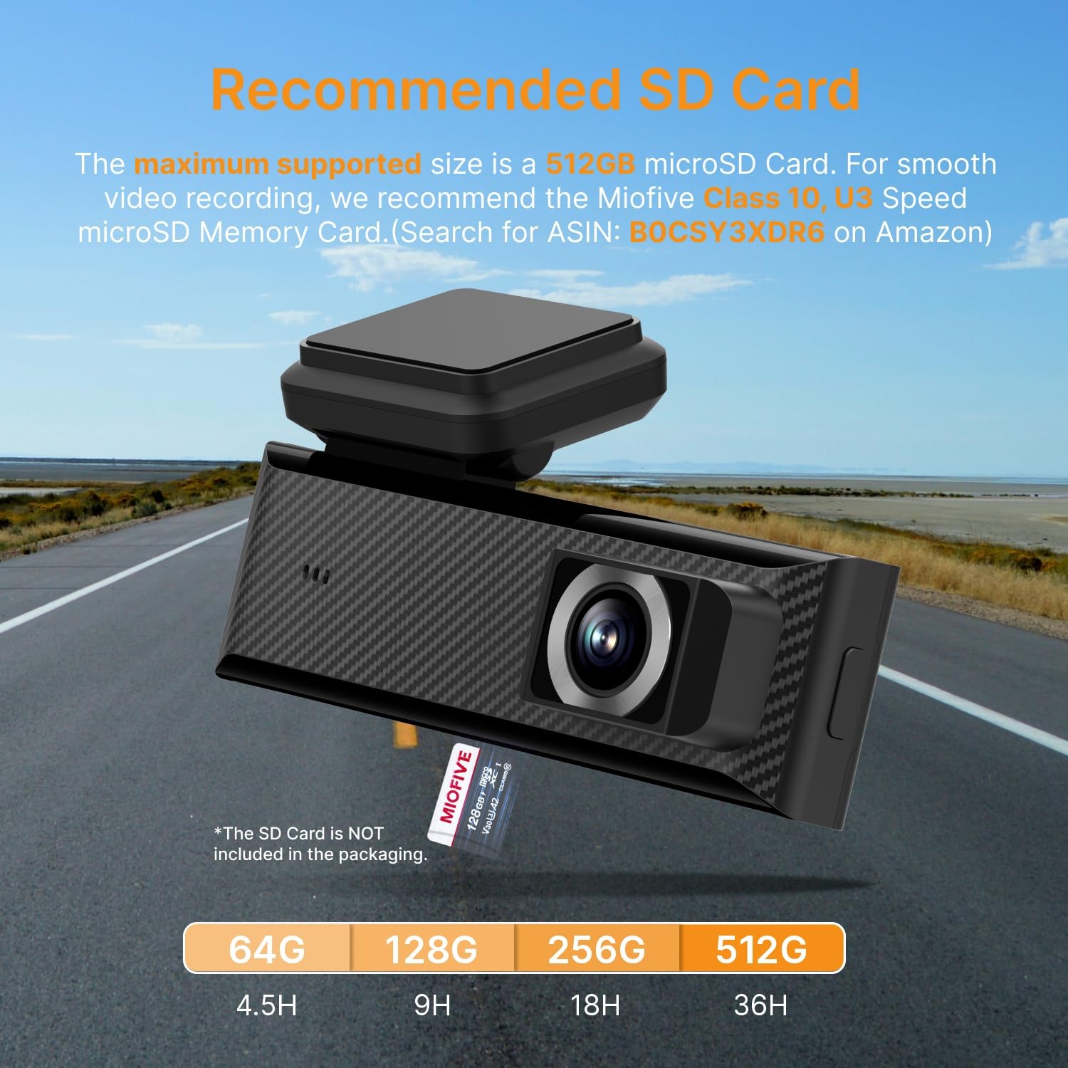 Dash Cam Mini 2, 2K+1080P FHD, Built-in Wi-Fi GPS Smart Dash Camera for Cars,…