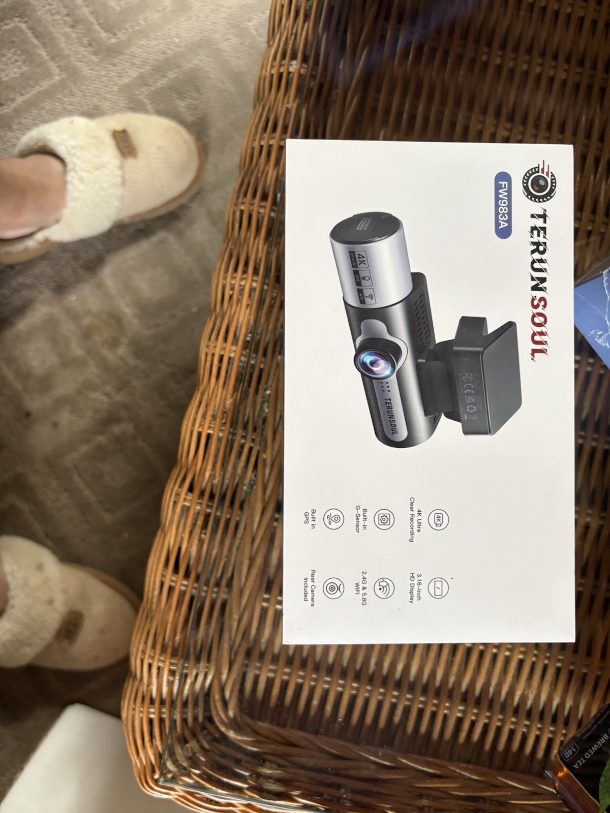 Terunsoul 4K Ultra HD Dual-Camera Dash Cam