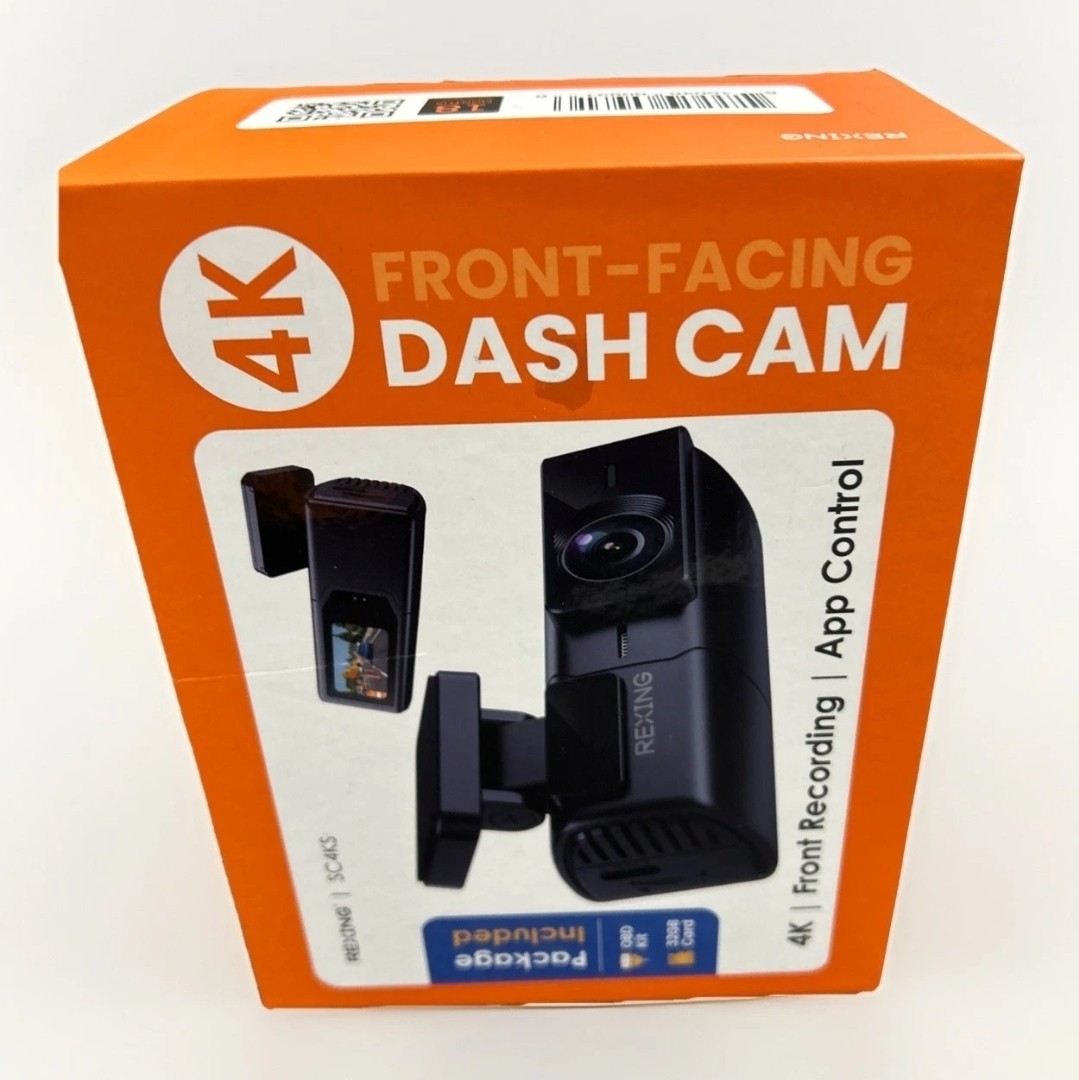 Rexing Ultra HD Car Dash Cam with Wi-Fi Bundle