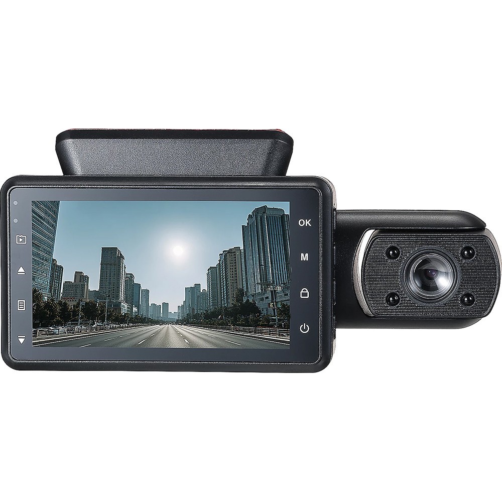 Incipio DashSense Duo 4K Smart Dashcam INC480BLK Front & Interior Camera