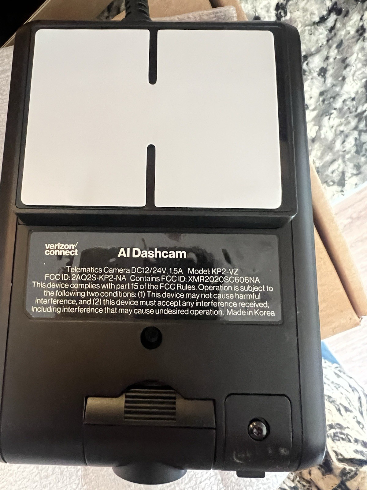 Verizon Connect AI Road Facing Dashcam Camera KP2-VZ 🔥New/Open Box🔥