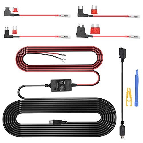 Universal Dash Cam Hardwire Kit Micro/Mini USB 12-24V to 5V