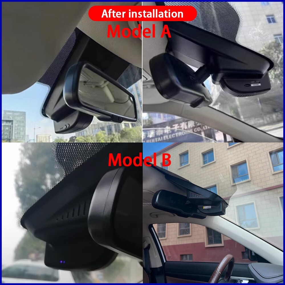 4K 2160P Wifi DVR Dash Cam Camera for Proton X70 Farizon FX BelGee X70 2018-2024