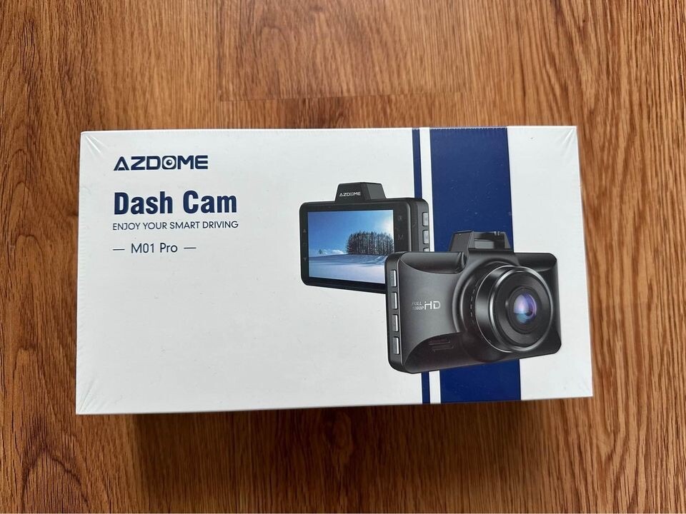 AZDOME M01 Pro 1080P Dash Cam 3 Inch DVR Car Driving Recorder Night Vision Bundl