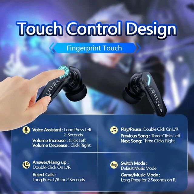 Earphones bloototh wireless