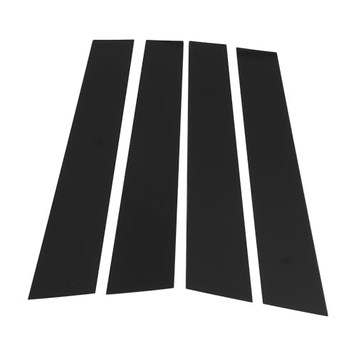 Door Pillar Window Trim Front Rear Left Right Anti Scratch Sticker Pillar