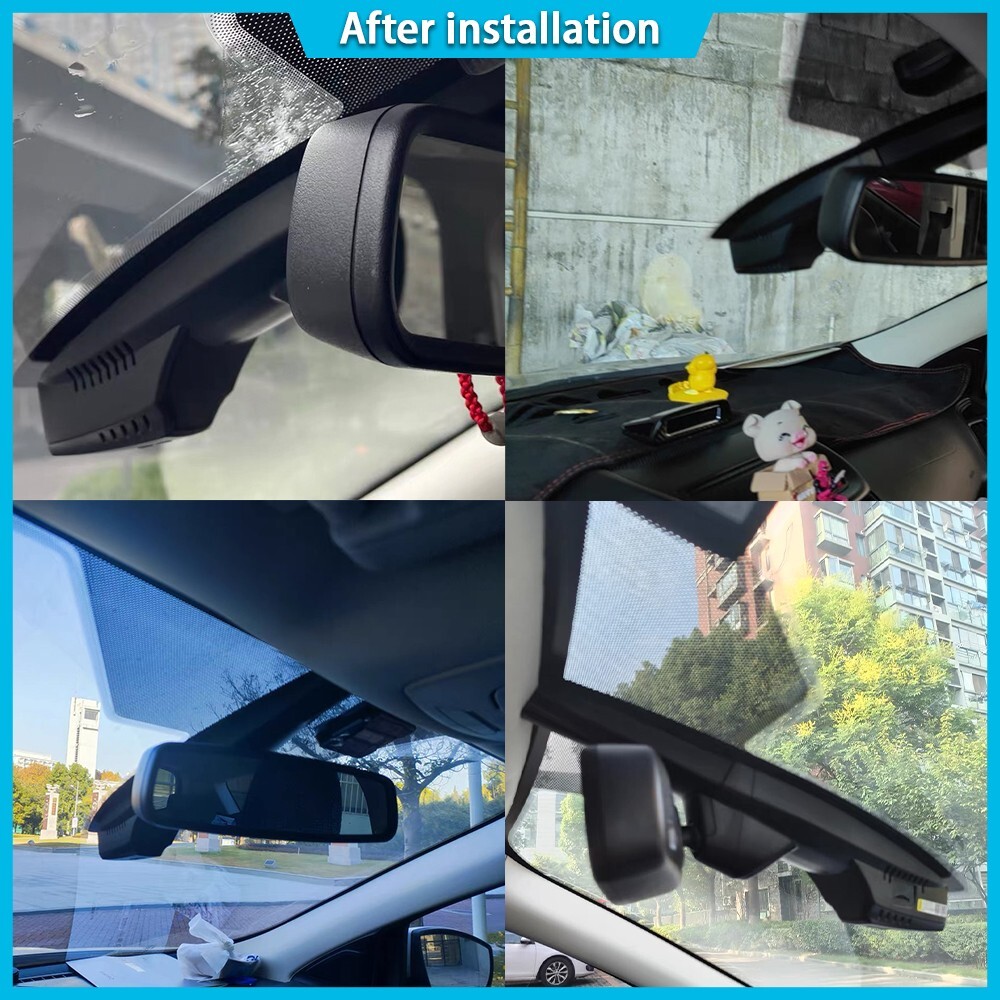 Plug and Play 4K 2160P Wifi DVR Dash Cam Camera For Ford Kuga Escape 2013-2019+