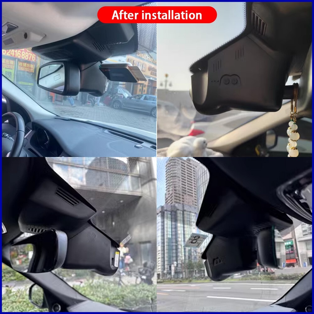 Plug and Play 4K Wifi Dash Cam Camera for Jaguar F-Type X152 Lister LFT Facelift