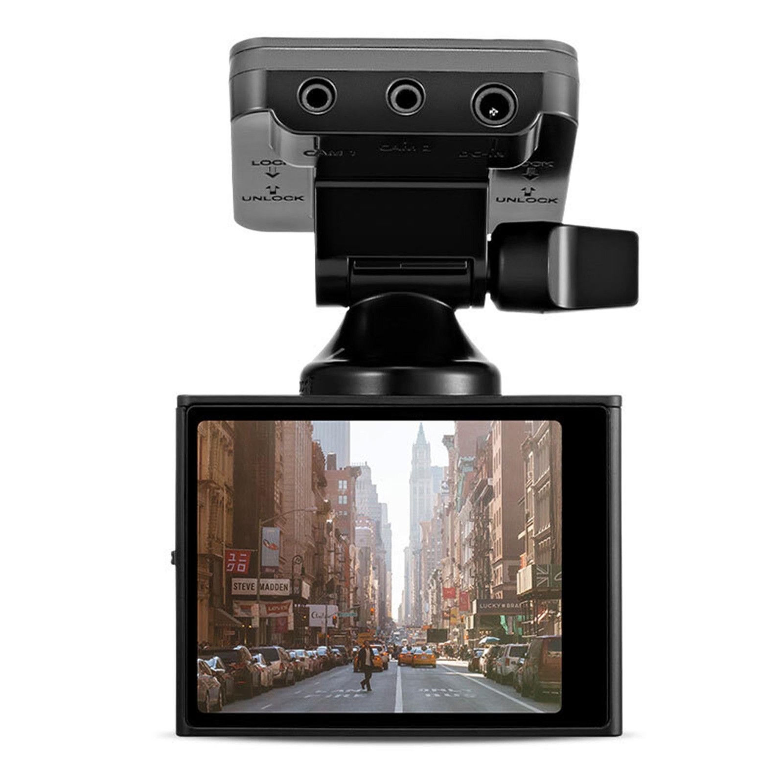 Momento MD-7205 M7 Wi-Fi 2K QHD 3-Chan. Front/Rear Advanced Security Dash Camera