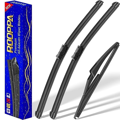 3 Wipers Fits Jeep Renegade 2015-2023 Wiper Blades | 22″/20″ Front + 11″