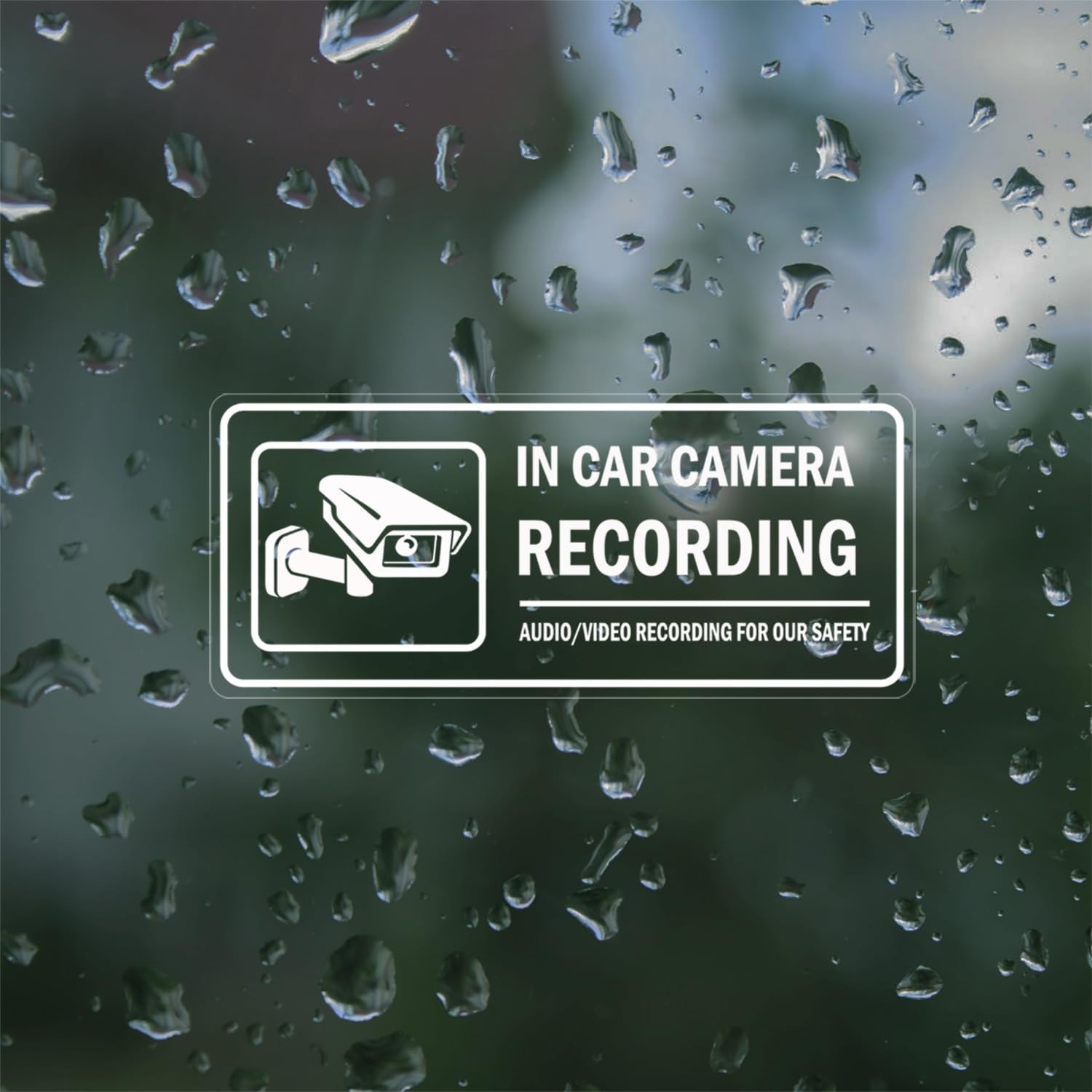 4Pcs for Car in Car Camera Recording Sign for car, Audio Video Recording Wind…