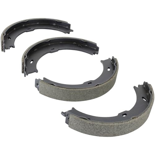 Rear Parking Brake Shoes, Compatible with 2007-2024 FPS938