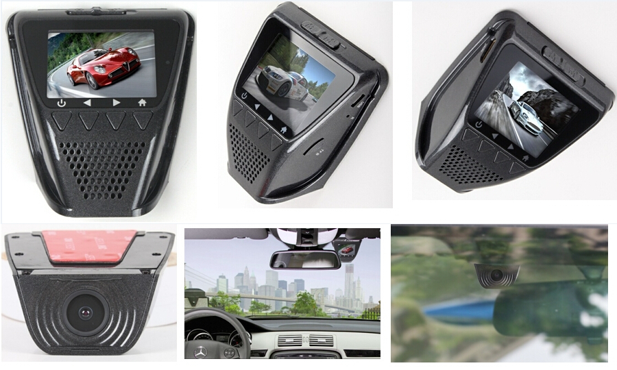 1080P LOW PROFILE HD POLICE CAR CAM LOW LIGHT WINDSHIELD CAMERA DAY NIGHT 32GB