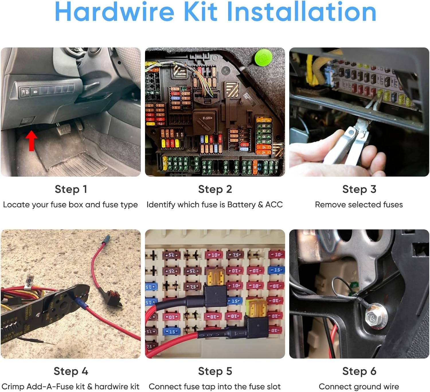 HK3 Acc Hardwire Cable for A129 Series – Enable Parking Mode & Low Voltage Pr…