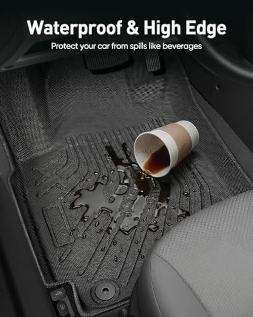 for Kia Soul Floor Mats: 2010 2011 2012 2013 | All-Weather Custom Fit Car