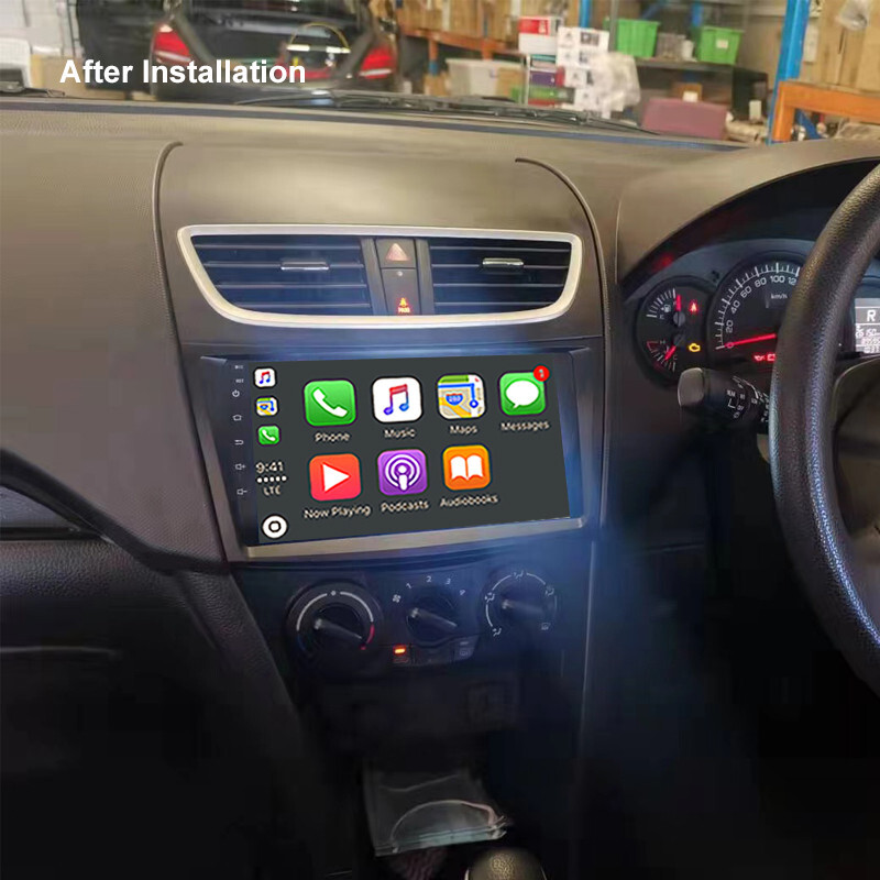 9″ Wireless CarPlay Android Auto Nakamichi BT Radio For Suzuki Swift 2012-2017