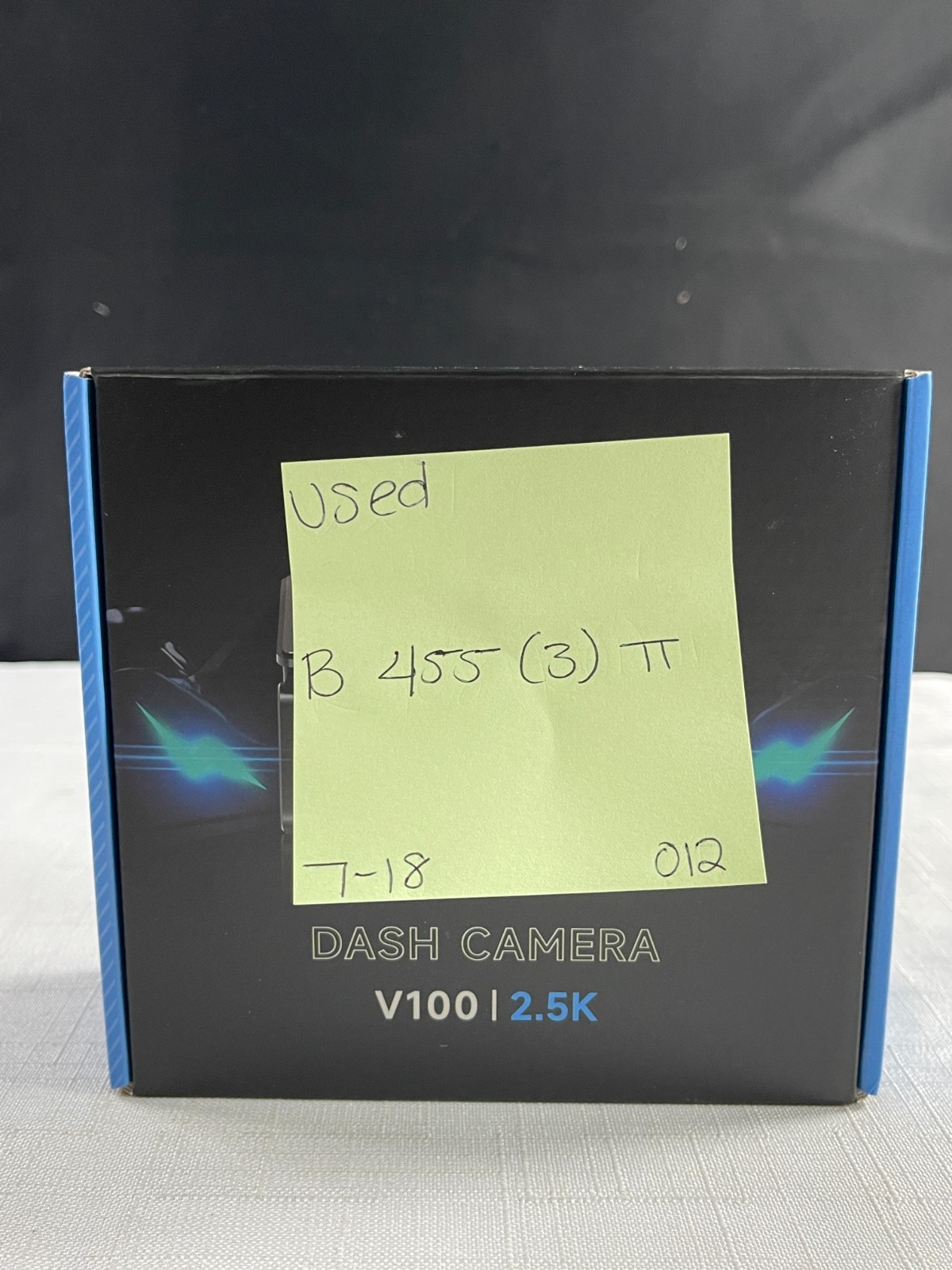 E-YEEGER V100 Black Parking Monitor Night Vision 2.5K Car Dash Camera