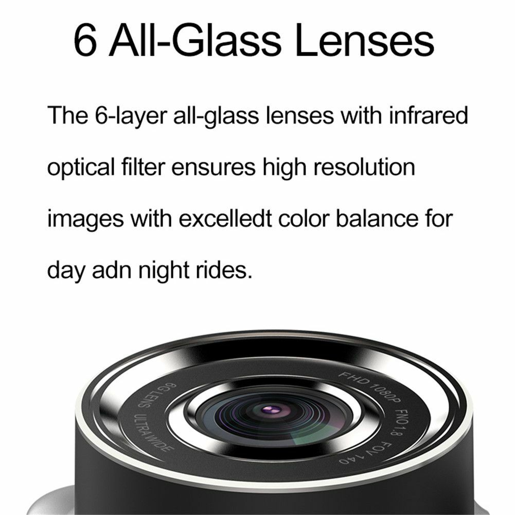 Full HD 1080P Car Truck DVR 135 Lens Dash Cam Video Recorder G-sensor Dashcam