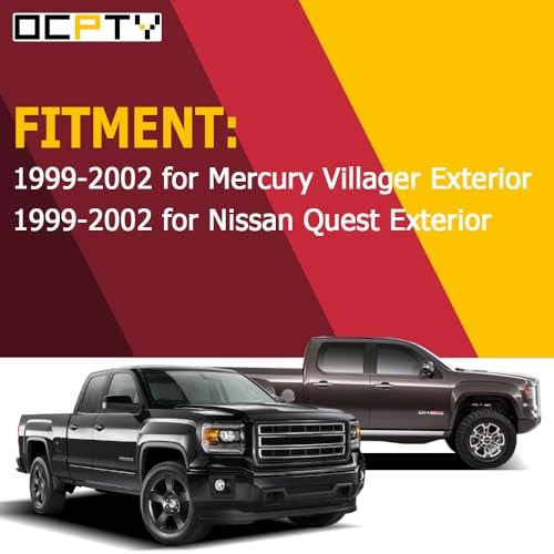 Replacement Door Handles for Front/Rear Passenger/Passenger Sides – 1999 Fit