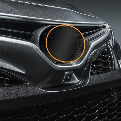 Blackout Emblem Overlays for 2018-2024 Toyota Camry | Front & Rear Front Logo