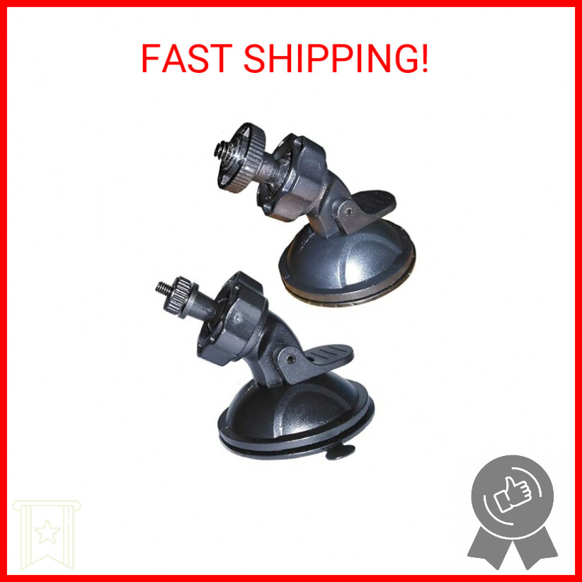 Dash Cam Suction Cup Mount for Oldshark Amuoc Jeemak Chortau Screw-Connect Dashc