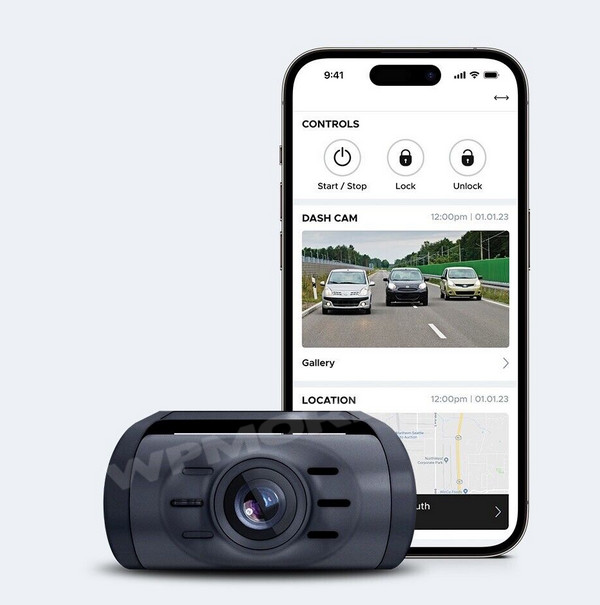 DroneMobile XC-LTE 2K QHD GPS Dash Cam w/LTE + XC-RC1 add on Rear Camera