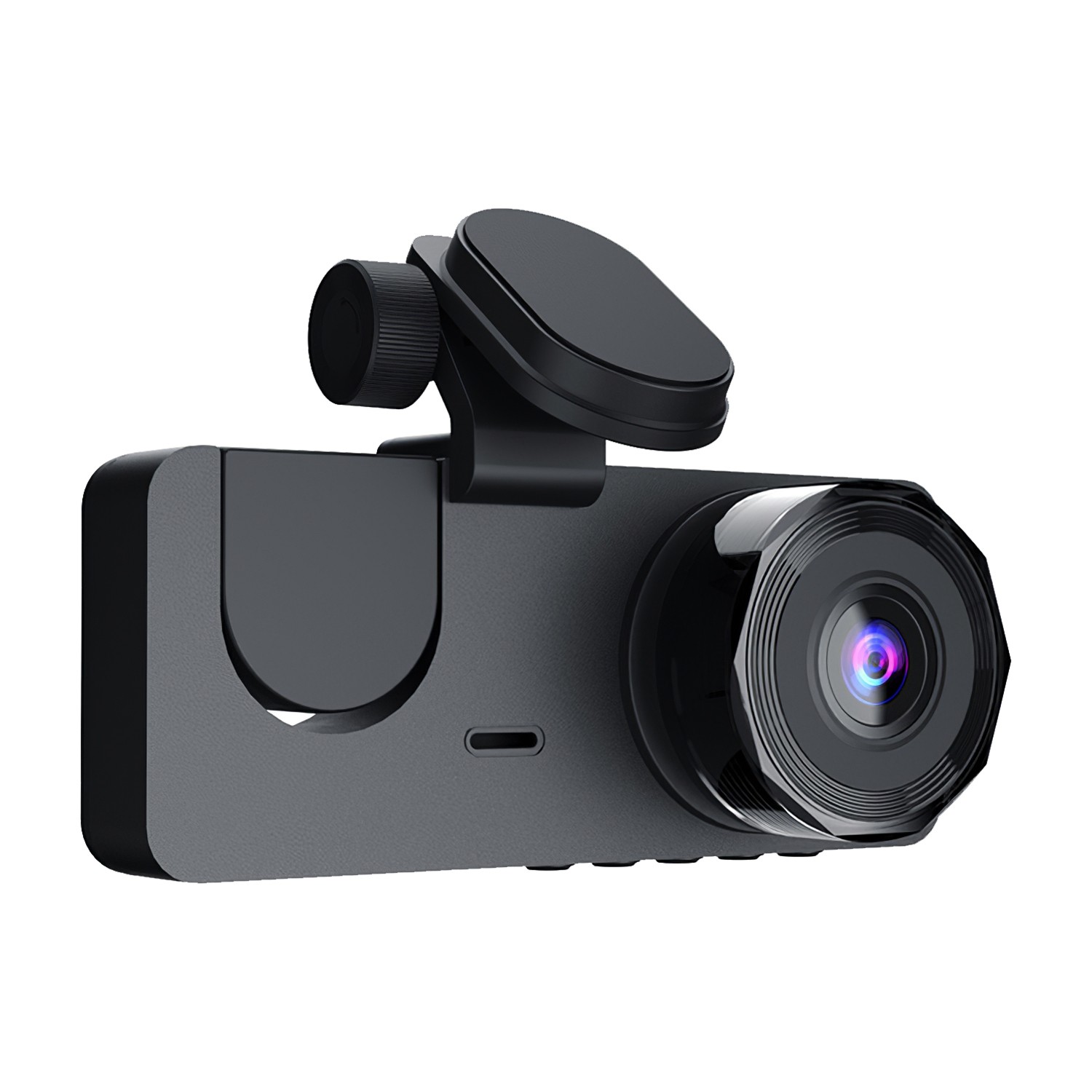 3 Channel Dash Cam Front Inside Rear Vehicle Driving Recorder Car DVR With 32G