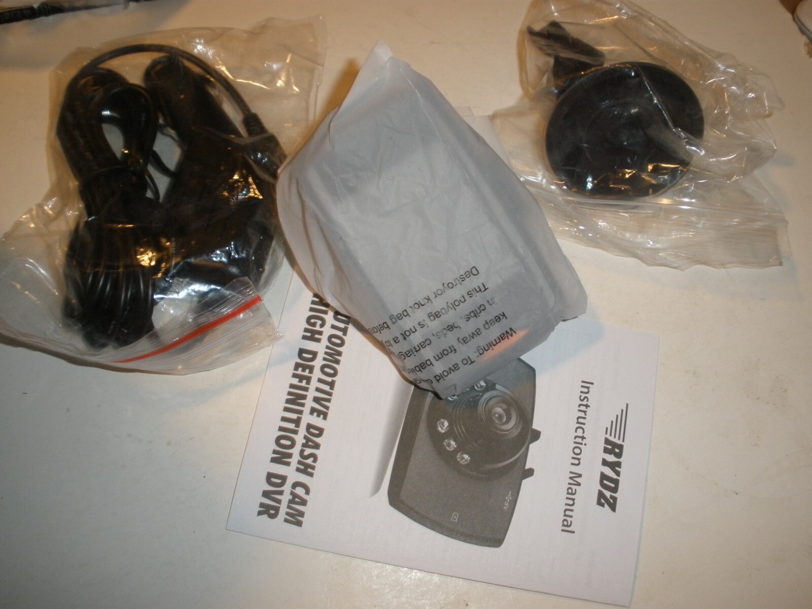 NEW Opened RYDZ Automotive Dash Cam High Definition DVR (SU113)