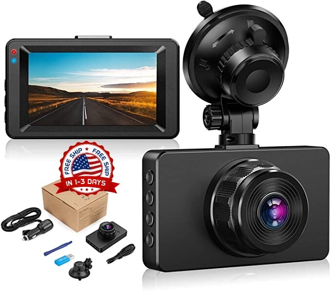 Dashboad Camera Recorder HD PRO Dash Cam LCD Car Camera With G-Sensor 170 Lens