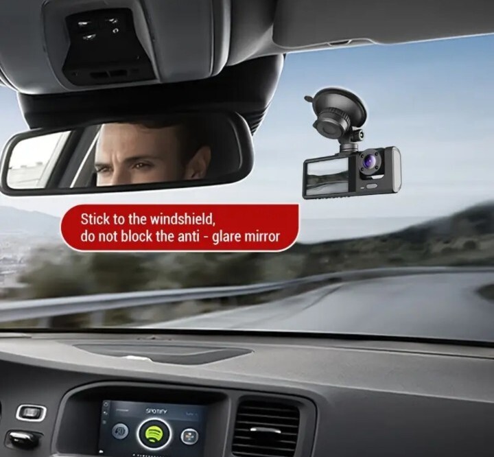 3 channel dash cam