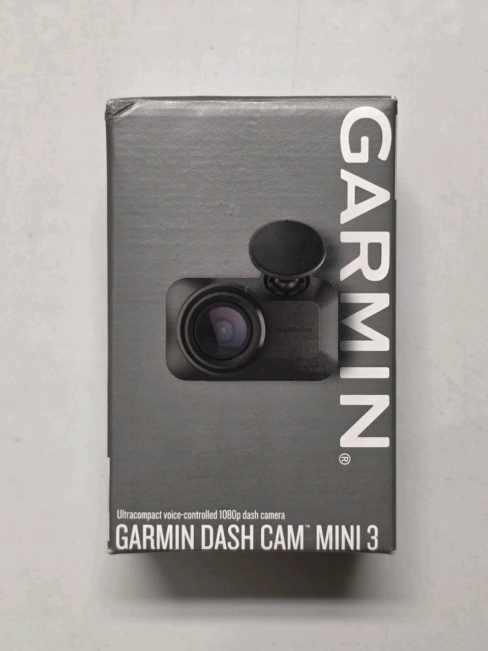 Garmin Dash Cam Mini 3 – 1080p ultracompact voice-controlled dash camera