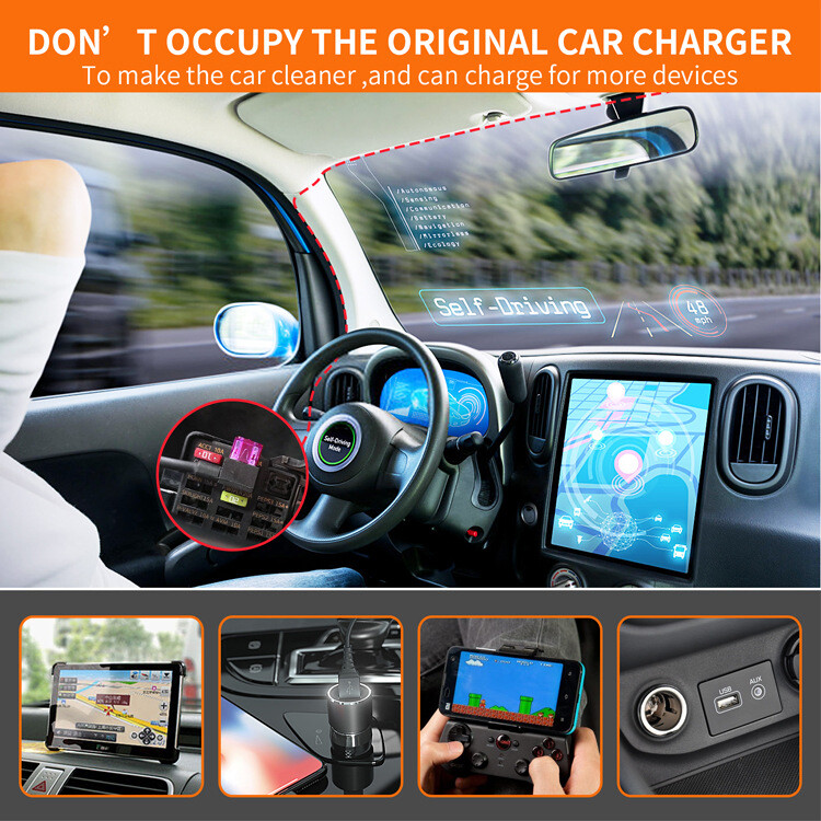 Universal TYPE-C Power Cord Dash Cam Voltages Reduction Cord Hardwire Kit