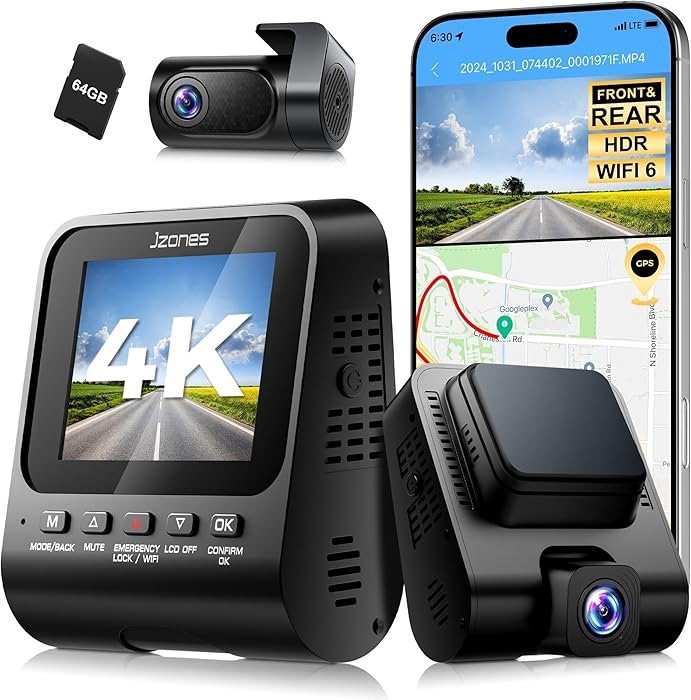 Dash Cam Front and Rear