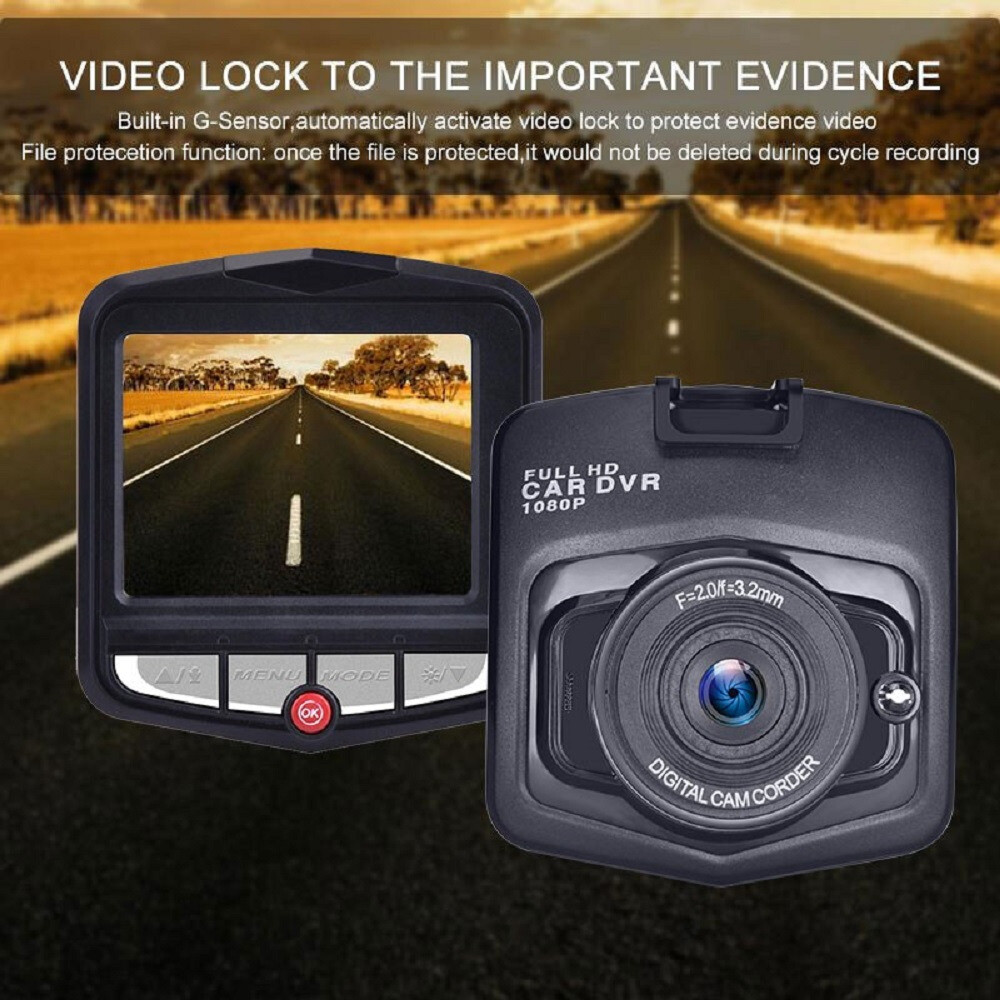 2.4” Full HD 1080P Dash Cam Car DVR Front or Rear Camera Night Vision G-sensor